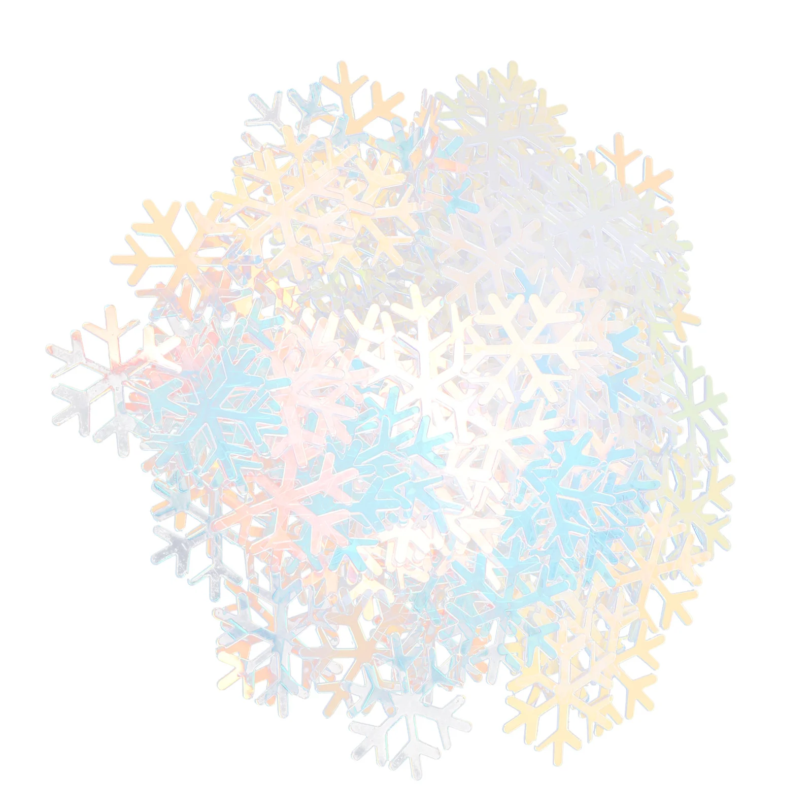 

600Pcs Snowflake Confetti Versatile Xmas Ornament Creative Christmas Confetti Wedding Party Decoration Xmas Table Decoration