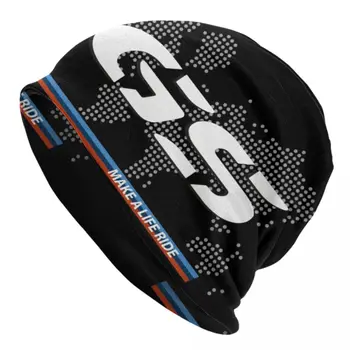 כובעי סקוליז מותאמים אישית לרכיבה על אופנוע GS הרפתקה חורף חם כובע סרוג מפת העולם בונה כובעי סקי