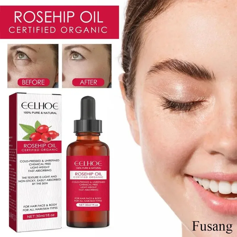 

Quickly Firming Anti Aging Serum Supple Hair Care Massage Essential Oil Natural Organic Rosehip Oil Face Anti-wrinkle Essence