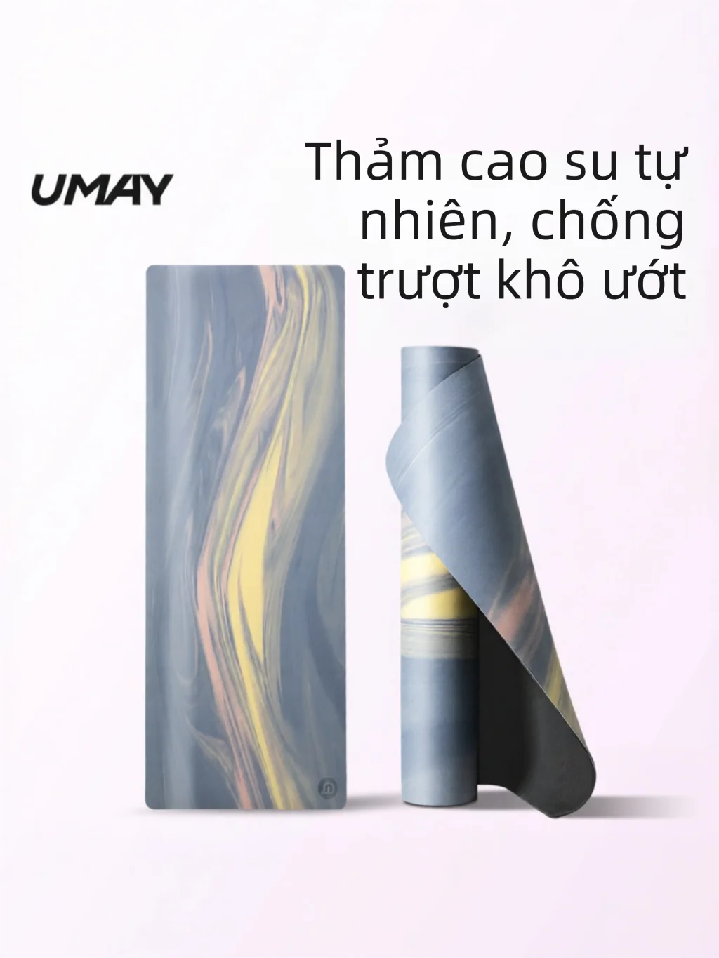 Umay| Anti-Slip Natural Rubber Yoga Mat