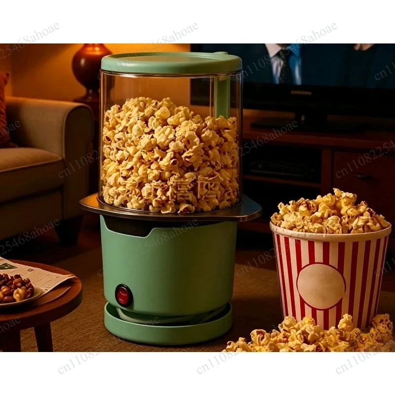 Hot air popcorn machine fully automatic 110V/220V mini electric oil-free