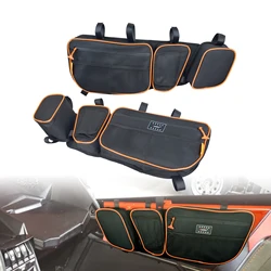 Front Upper Door Bags UTV Accessories for Can Am Maverick X3 2017-2021Max XRS XDS Turbo RR with Removable Knee Pad