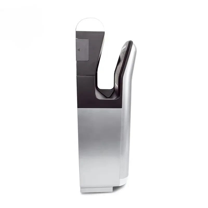 Commercial Hotel Sensor-Activated Induction Jet Drying Hand Dryer Filter Slim Design 10s Drying Time for Toilets