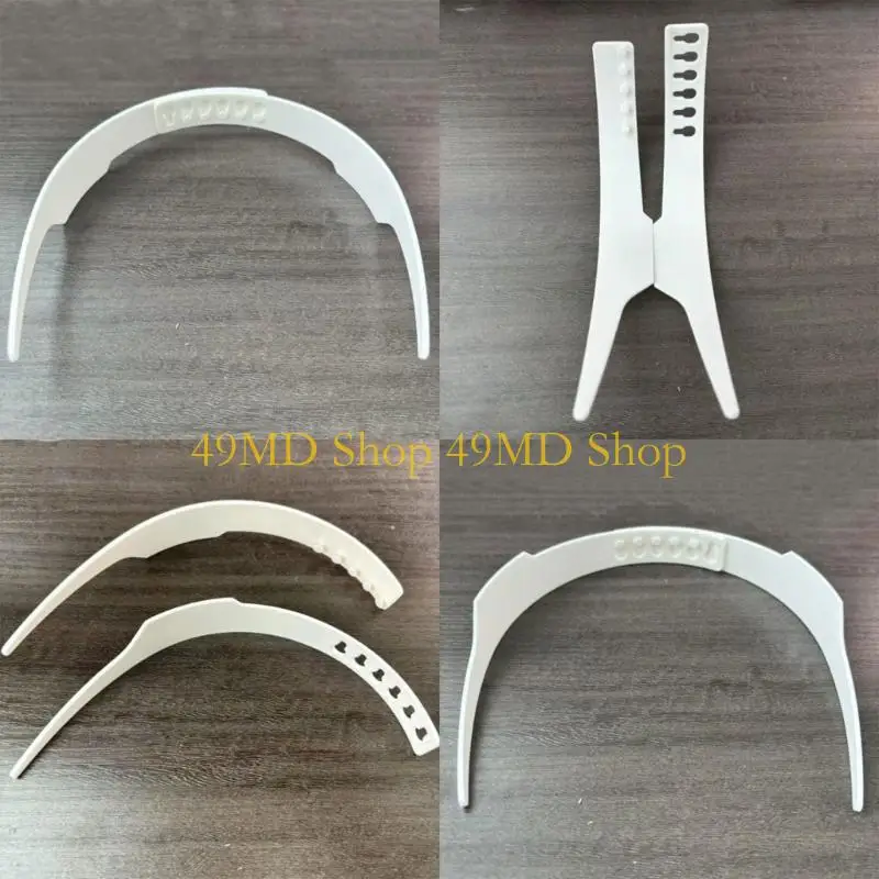 49MD 플라스틱 칼라 삽입 조절 가능한 칼라 숙박 선명한 셔츠 모양을 유지하기위한 숙박