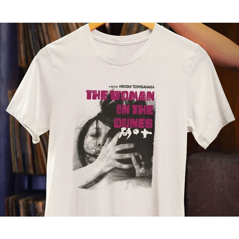 Sand Girl T-shirt - Hiroshi Kawahara Japanese Movie Theme T-shirt Retro Street T-shirt Summer New Unisex Casual Cotton T-shirt