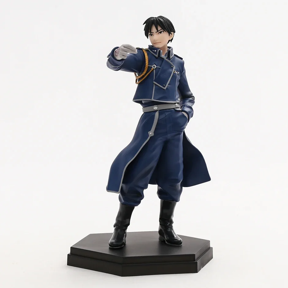 Fullmetal Alchemist Roy Mustang Riza Hawkeye Figure PVC Model Toy Decoration Anime Figurine Gift