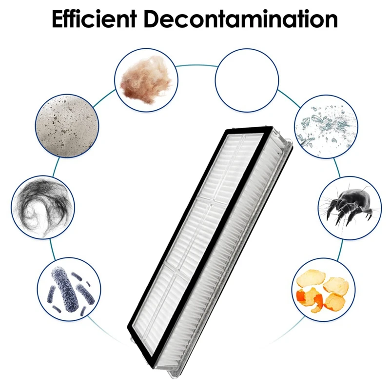 For Xiaomi Robot Vacuum S10T STFCR01SZ Roller Side Brush Hepa Filter Mop Cloth Replacement Spare Parts Accessories