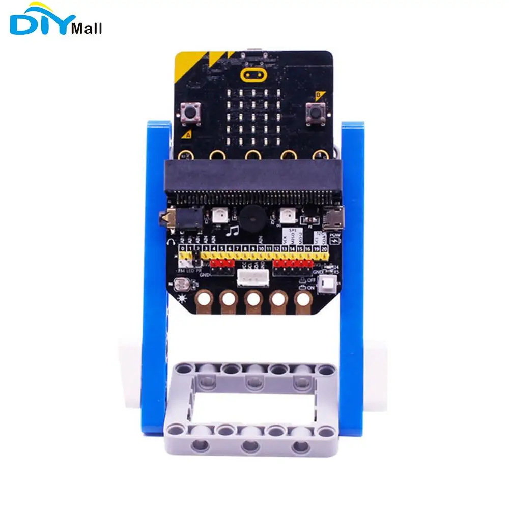لـ Micro:bit Basic: Bit IO لوح تمديد أفقي من النوع Pinboard Microbit Python لوحة تطوير دعم بنة