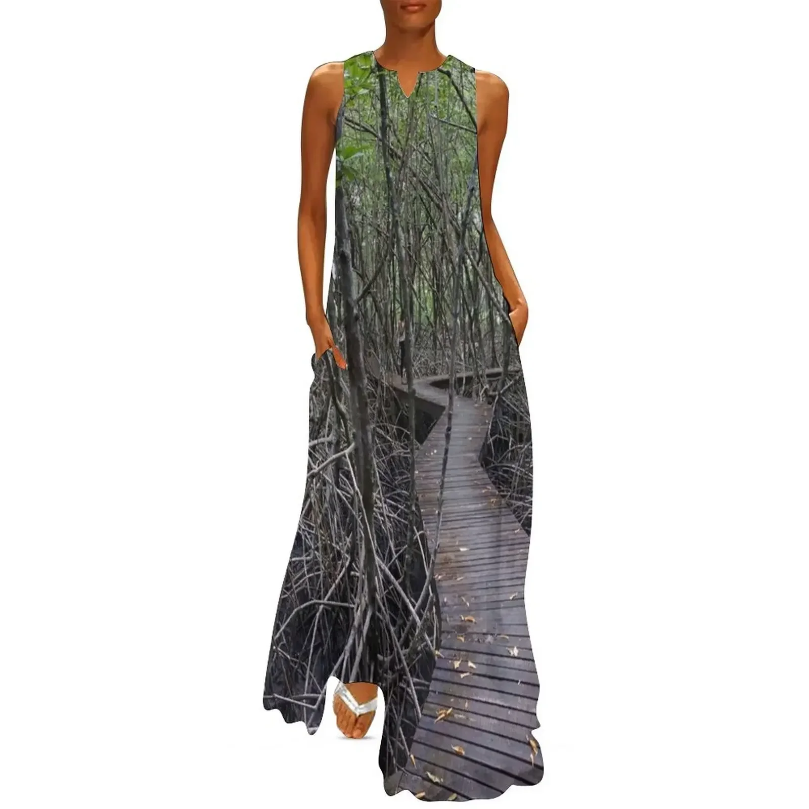 

Mangroves Long Dress summer clothes for women dresses for womens 2025 Women's skirt women's clothing trend 2025 Dress