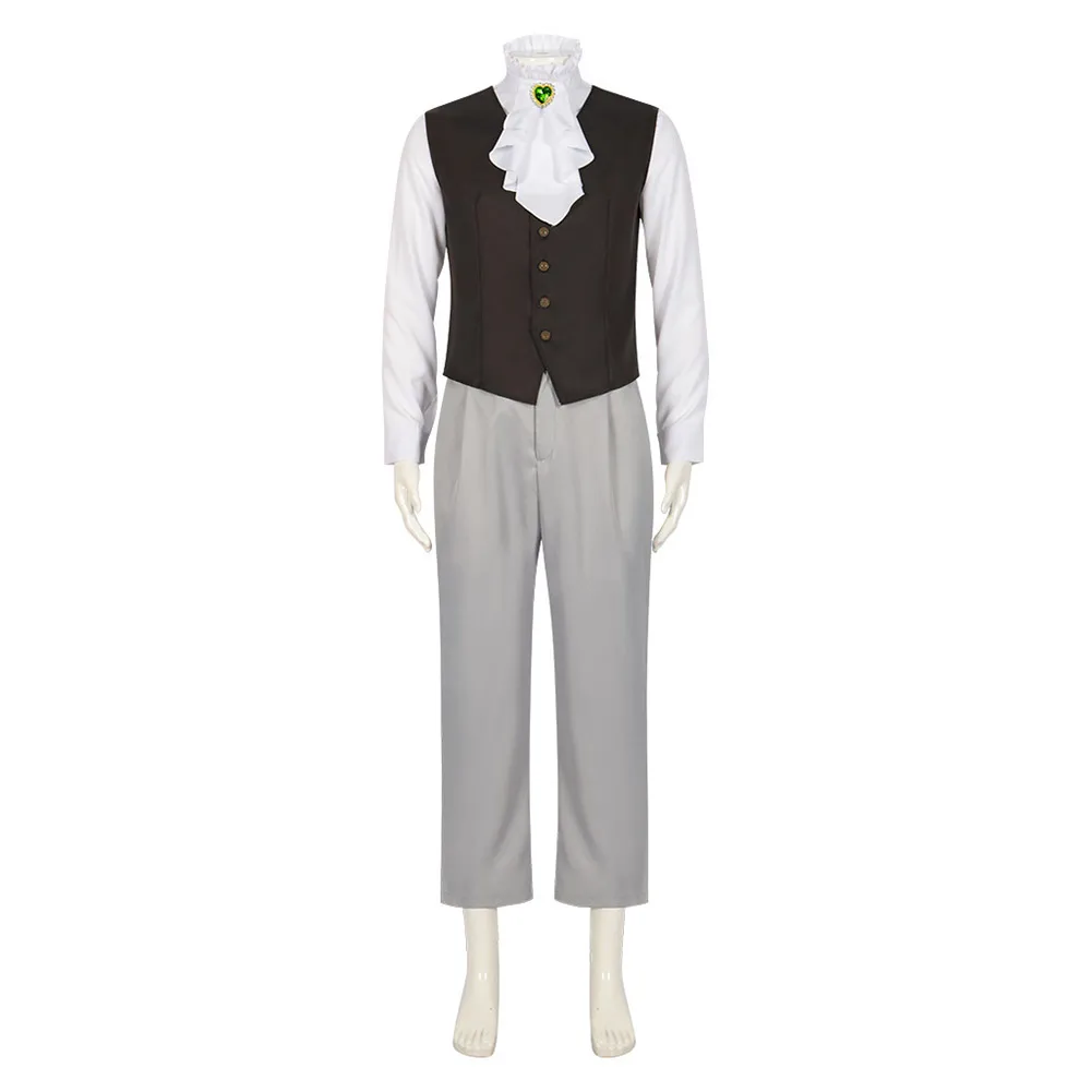 Costume Cosplay de Dessin Animé Sousou No Frieren Lugner, Déguisement, Uniforme, Veste, Pantalon, Tenues d'Halloween, Carnaval, pour Homme Adulte