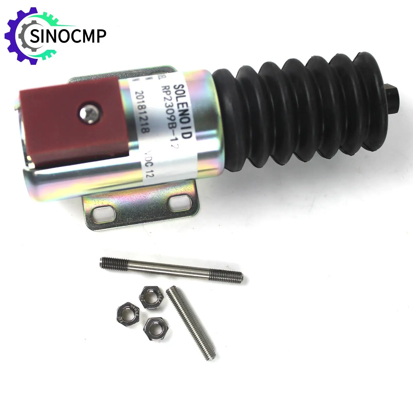 12V RP2309B RP2310B Diesel Fuel Stop Off Solenoid for Murphy Shutoff Solenoid Engine Fuel Supply System Parts 2309B 40700094