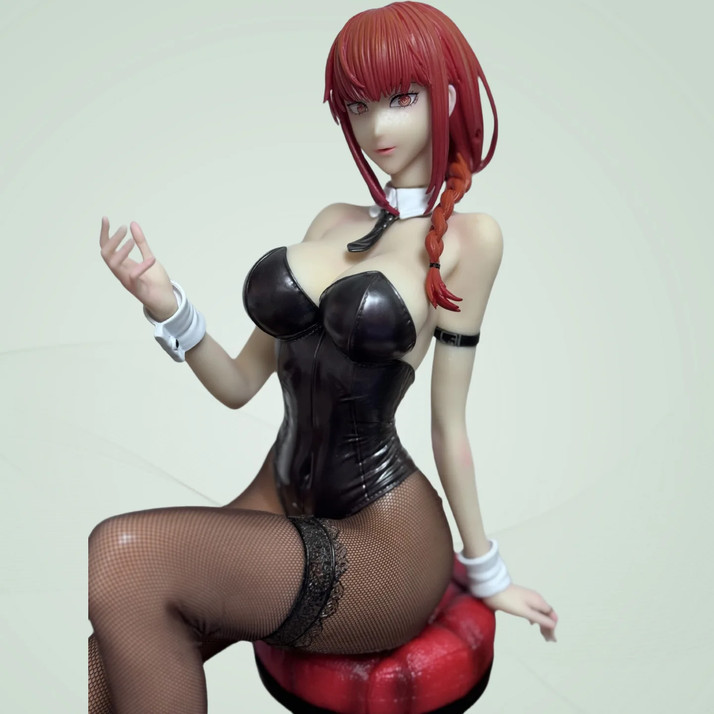 بالمنشار رجل ماكيما الأرنب فتاة يدوية الصنع زخرفة عمل الشكل تحصيل لعبة الطبعة الثانية المهيمنة شيطان الرسوم المتحركة نموذج