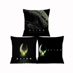 Horror Movie Alien Cushion Cover for Sofa Pillow Case Cover Seat Car Throw Pillowcase 45X45cm For Home Decorative SJ-565