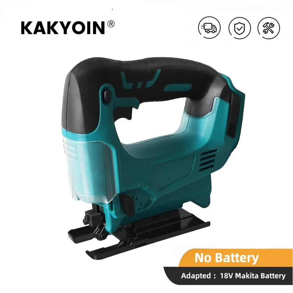 

KAKYOIN 65mm Electric Jigsaw Angle Adjustable Jig Electric Saw Blade Scroll Saw Woodworking Iron Pipe Cutting Power Tool