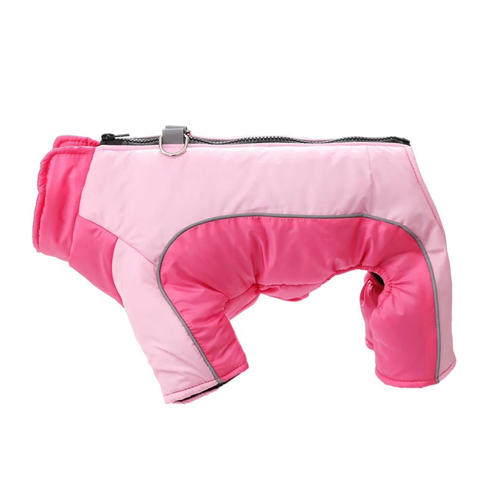 Wasserdichter Hundeanzug, Winterkleidung für Haustiere, warme, reflektierende Wolljacke für kleine und mittelgroße Hunde, Mops- und Chihuahua-Kostüm. – Detail 4