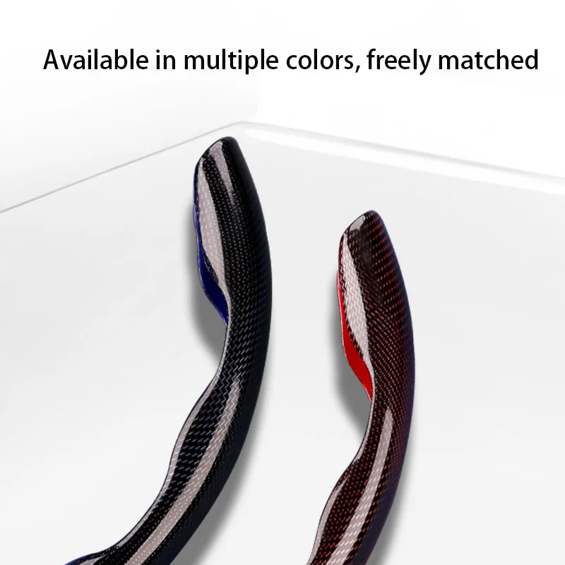 3 قطع من غطاء عجلة قيادة السيارة منقوش على شكل بيثون، مضاد للانزلاق، رفيع للغاية، آمن، أغطية عجلة قيادة عالمية