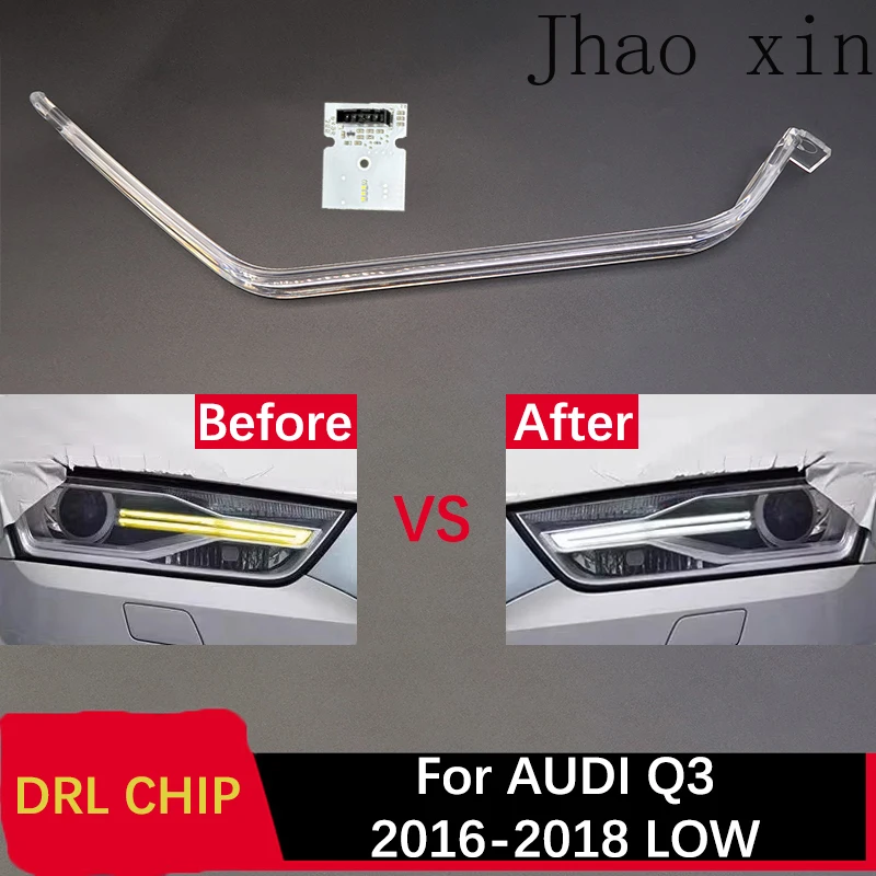 

Белая плата Angel Eye для Audi Q3 (2016-2018) с балластом, модуль источника света, дневные ходовые огни DRL, чип-лампа