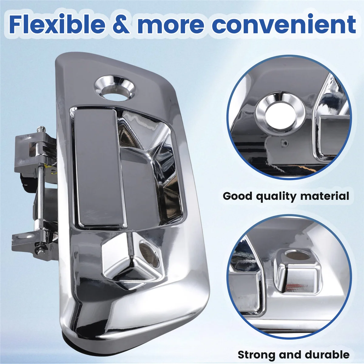 # 44S автомобильные детали и аксессуары, ручка задней двери багажника автомобиля с замочной скважиной + камера для Nissan, серебристый # 44S автомобильные детали и аксессуары, ручка задней двери багажника автомобиля с замочной скважиной + камера для Nissan, серебристый