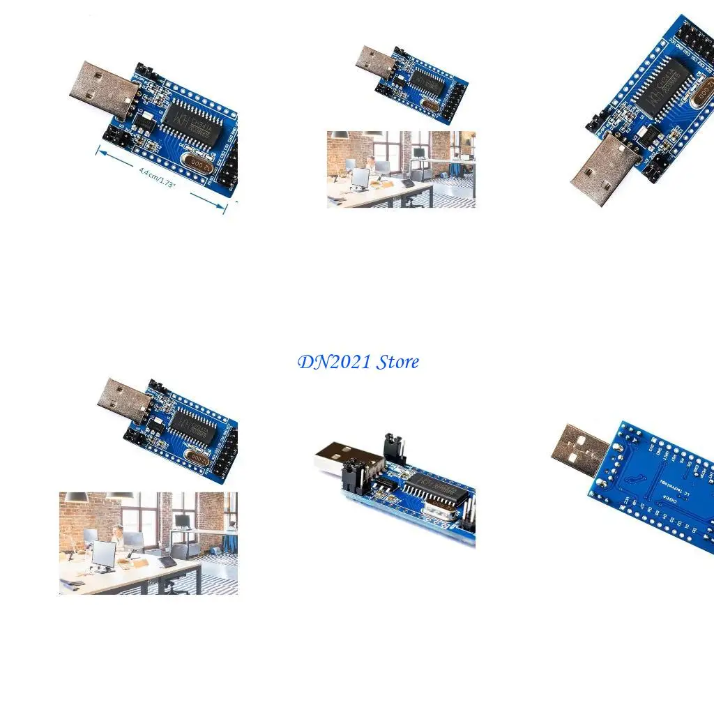 

F3KE CH341A USB to UART IIC ISP USB Port Parallel Port Converter Modules Adapter