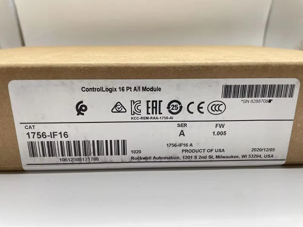 New1756-IF16 SER A  16 Pt Input Module  1756IF16