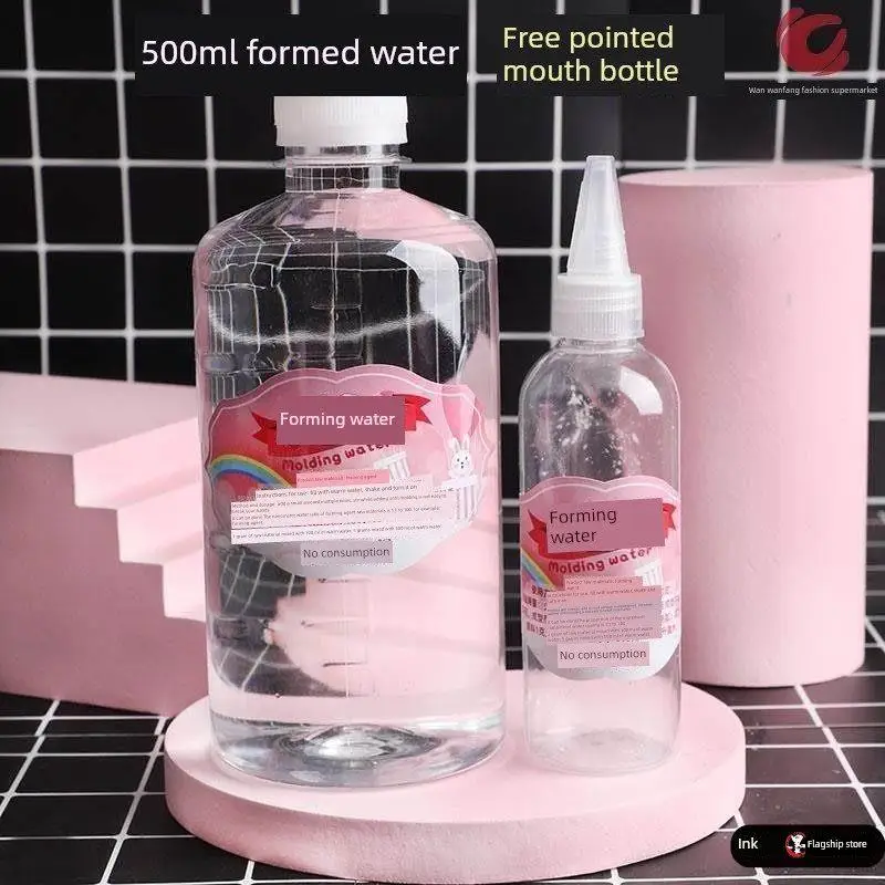 Gel de Água Não Tóxico para Fazer Slime e Massa de Modelar, Garrafa Grande, Sem Bórax, Barato, Brinquedo Artesanal para Cães, Suprimentos para Animais de Estimação, Brinquedos
