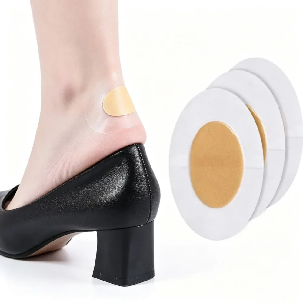 20/30Pcs Gel Heel Protectors, Self‑Adhesive Heel Pads, Blister Prevention Foot Cushions, Heel Liners Shoe Stickers for Foot Care