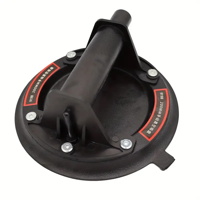 2025 New Lifting Sucker with 8-inch Rubber Bottom And Plastic Handle 200KG Load Capacity for Handling Large Glass