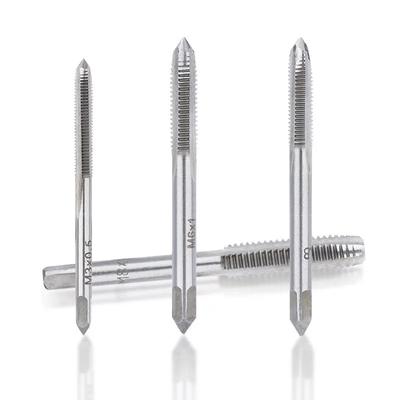 Screw Tap M3-M14 HSS Right Hand Tap Metric Plug Tap Drill Bit Hand Tools Manual Thread Tapping Tools