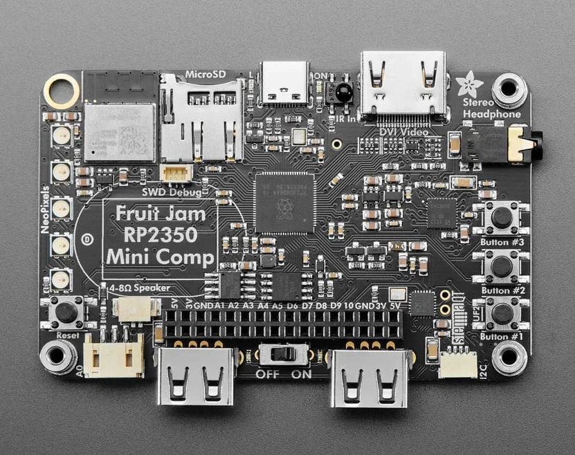 6200 Fruit Jam - Mini RP2350 Computer Development Tools Development Board