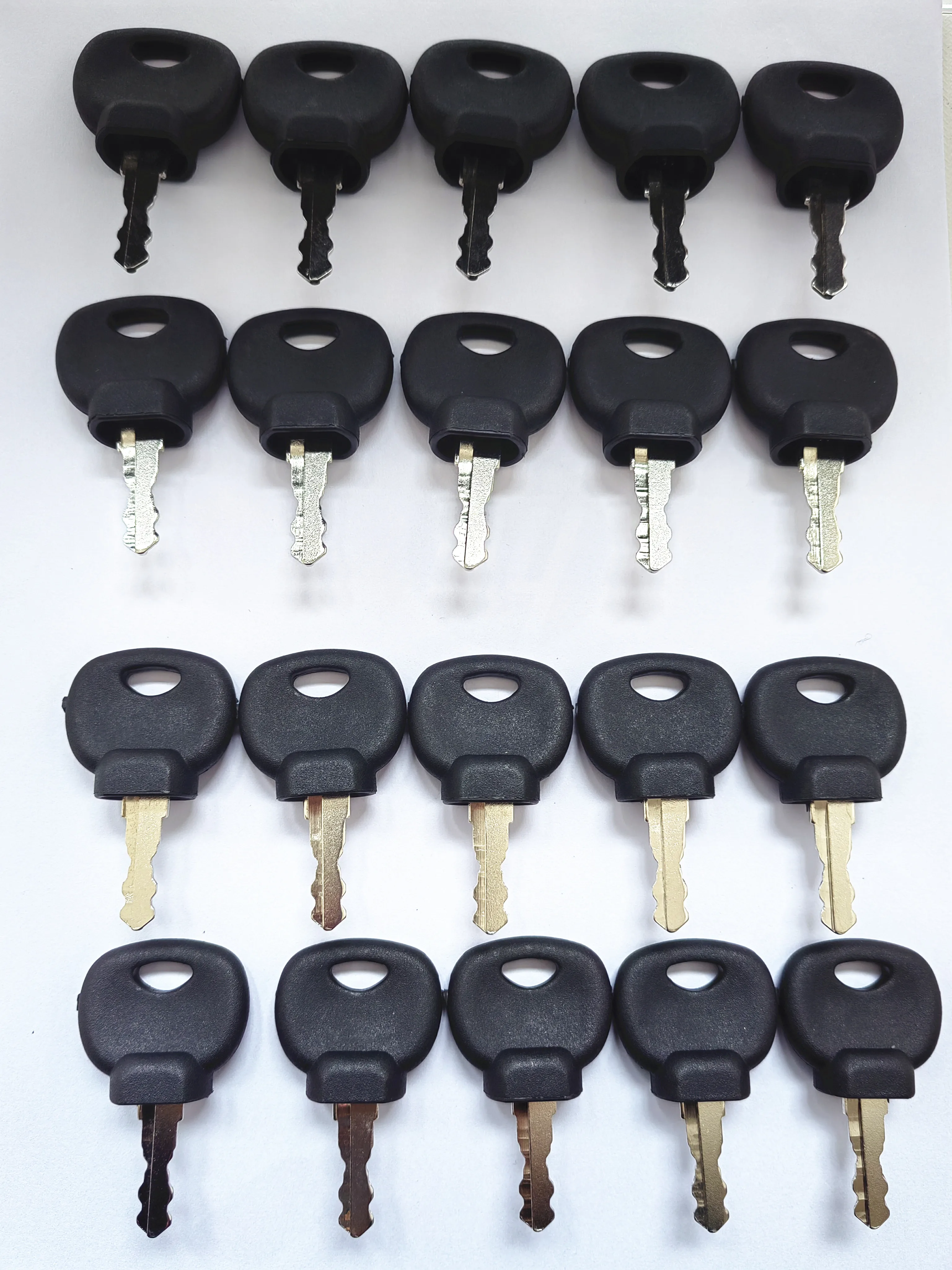 20 PCS 14707 14607  ignition key for JCB Bomag Volvo Hamm Roller Compaction Equipment