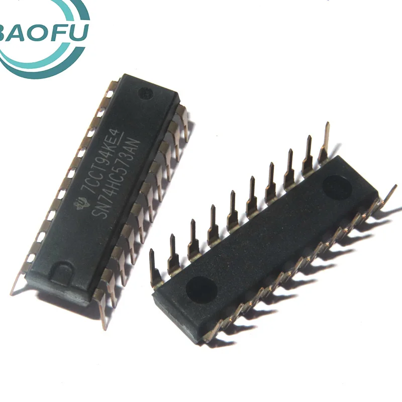 

Newly imported original SN74HC573AN DIP20 tri state output trigger logic chip