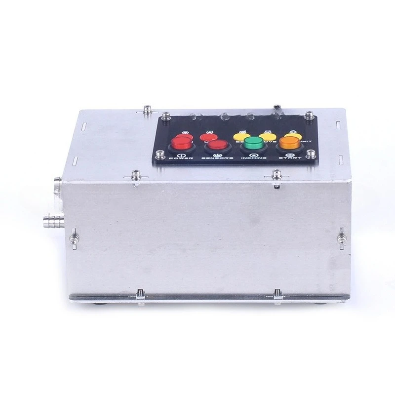 Fully automatic small conveyor belt, heat-resistant liquid sub-filling intelligent induction electric filling machine