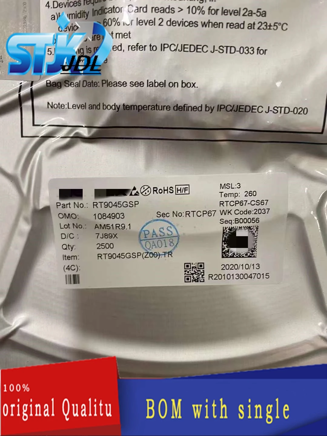 IC RT9045GSP SOP8 DC2021+ Interface - serializer, solution series   New original Not only sales and recycling chip 1PCS