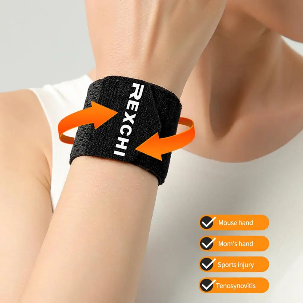 1Pc Useful Wrist Protector Ergonomic Protect The Wrist Free Adjustment Stretchable Sports Wrist Guard