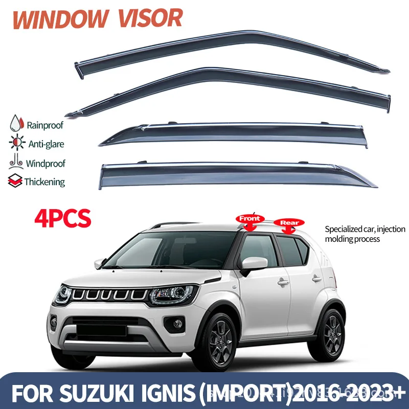 

Suitable for Suzuki Ignis 2016+Window visor Suzuki Ignis rain or shine visor