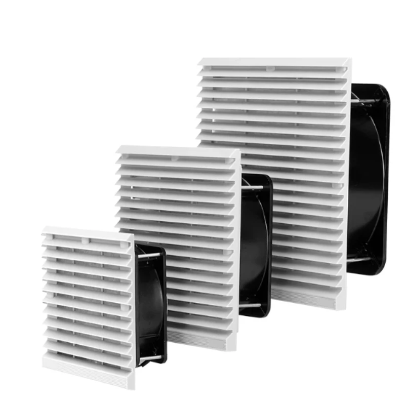 Industrial cabinet cooling fan 220V ventilation filter distribution box control cabinet electric cabinet fan shutters