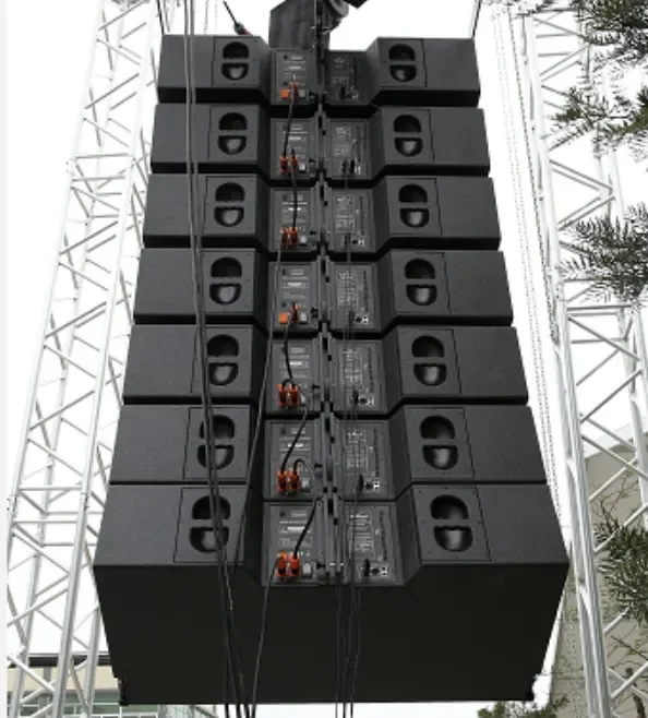 4 Way Active Double 12 Inch Line Array Speakers System