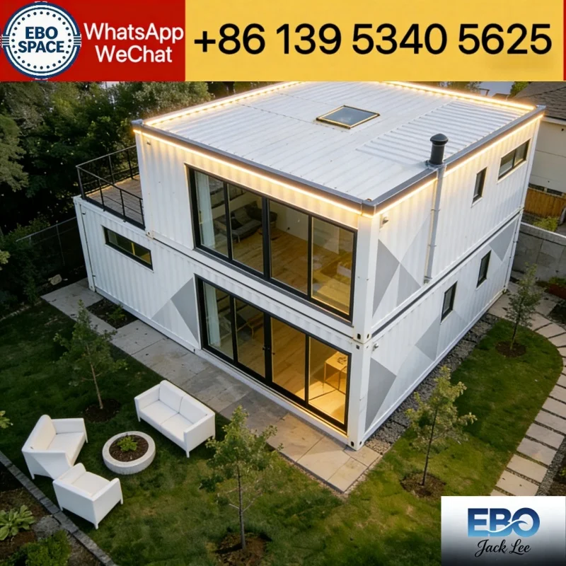 Prefab Expandable Container House Modular Fast Install for Construction Temporary Housing