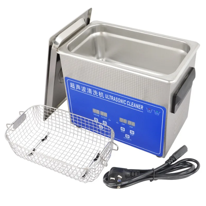 0.8L-6.5L Jewelry Dental Ultrasound Washer Ultrasonic Cleaner for Makeup Brush Glasses Tableware Toys Washing Machine 110V 220V