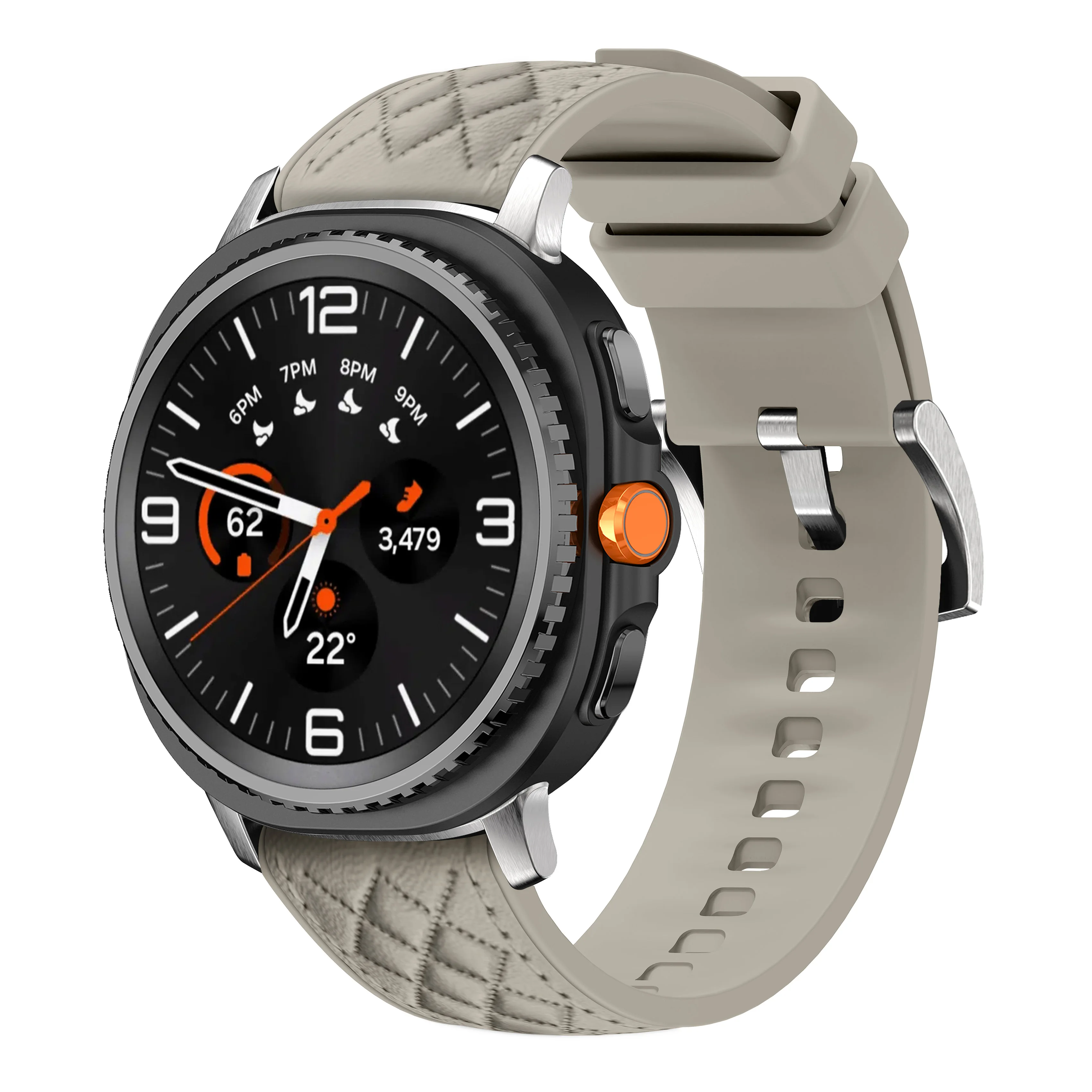 Armband für Samsung Galaxy Watch 8 Classic 46mm Band Smartwatch Gürtel Correa für Samsung Galaxy Watch 8 44mm/40mm Silikonarmband