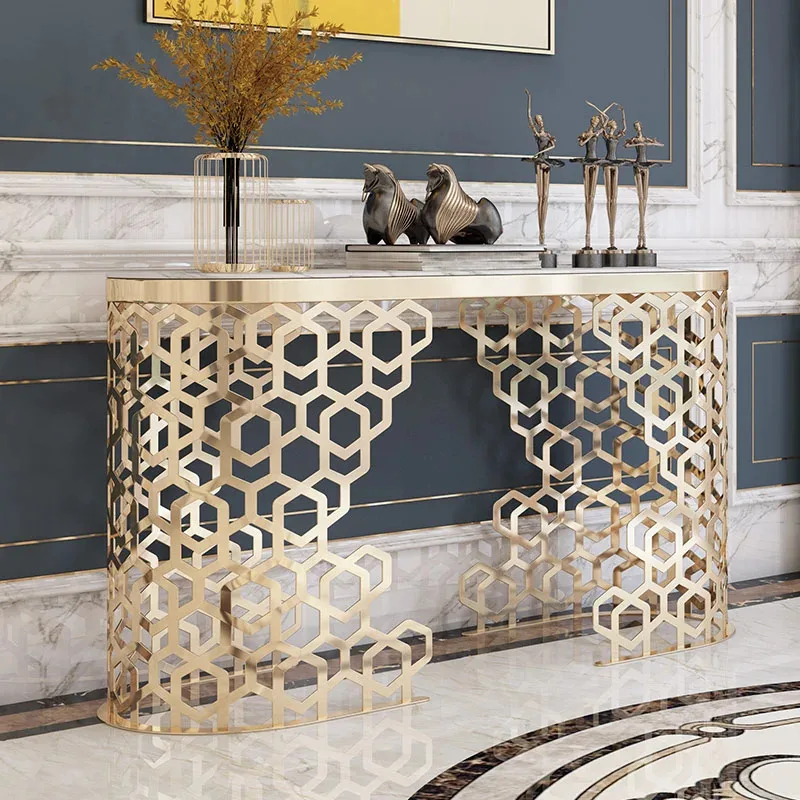 High Quality Modern Luxury Marble Console