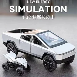 New 1/32 Cyber toy truck Pickup Alloy Car Model Diecasts Metal Off-road Vehicles Car Model Simulation Collection Kids Toys Gift