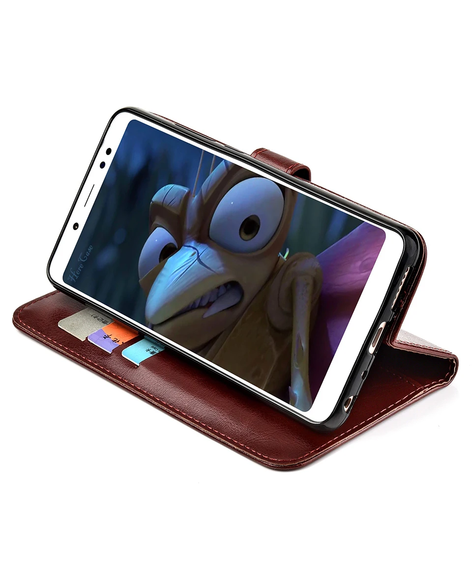 Magnetic Leather Book Flip Phone Case For Redmi Note 7 5 6 Pro 5A 4X 4 6A Plus For Xiaomi Mi A2 Lite A1 Card Holder Cover