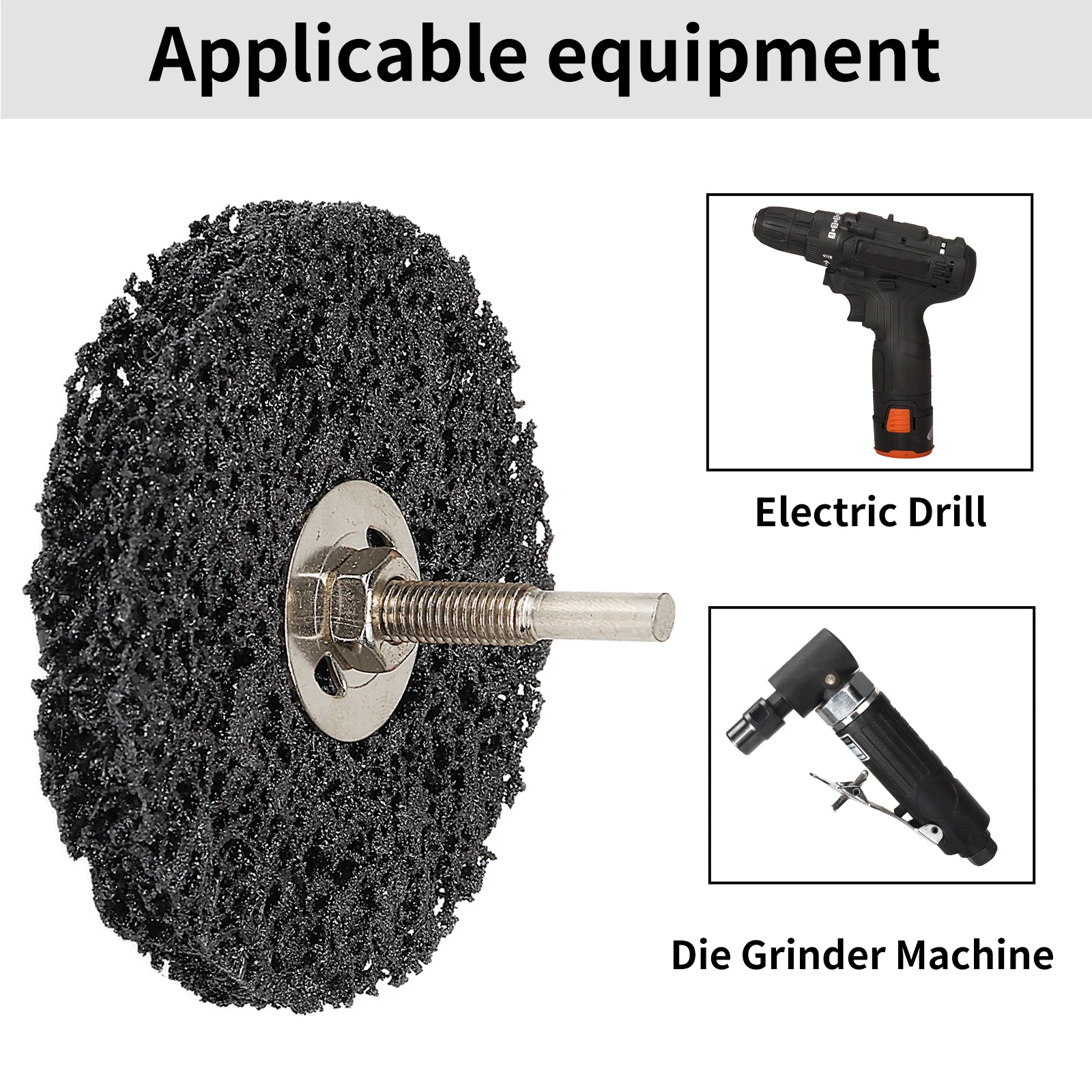 100mm Coral Grinding Disc Diamond Grinding Abrasive Disc for Angle Grinder Paint Rust Grinder Remover Tools Cleaning Strip Wheel