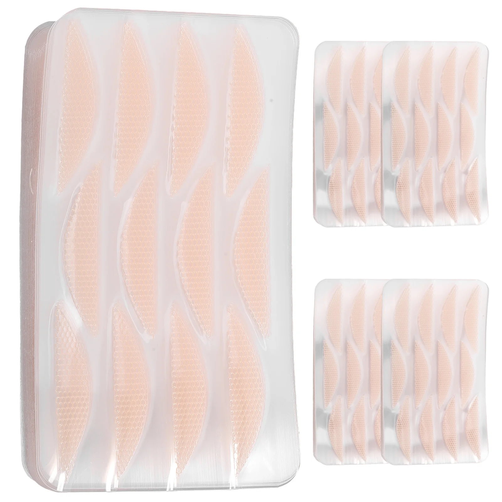 50 vellen dubbele ooglidstrips Traceless ooglidtapes voor ogen met capuchon Lichtgewicht waterdicht oogmake-uphulpmiddelen Comfortabel