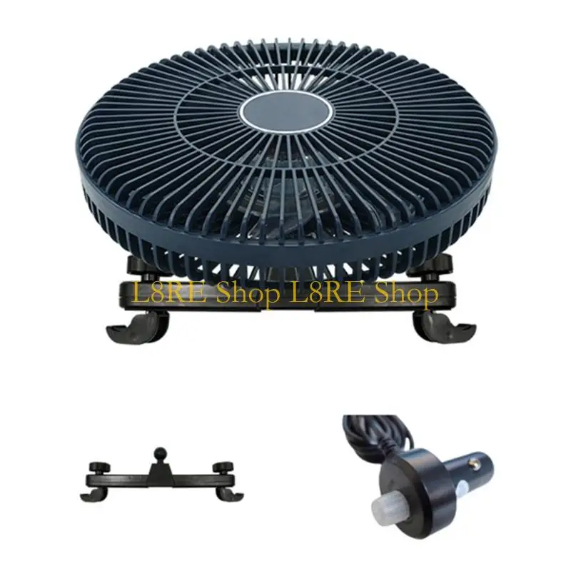 L8RE Adjustable Powerful Cooling Fan High Efficiency Automotive Fan With Copper Cores Brushless Motor For Car Trucks