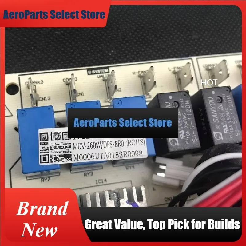 AeroPartsParts For New Beauty Air Conditioning 10P Main Board 10 Horse External Machine Circuit Board Computer Control Board MDV