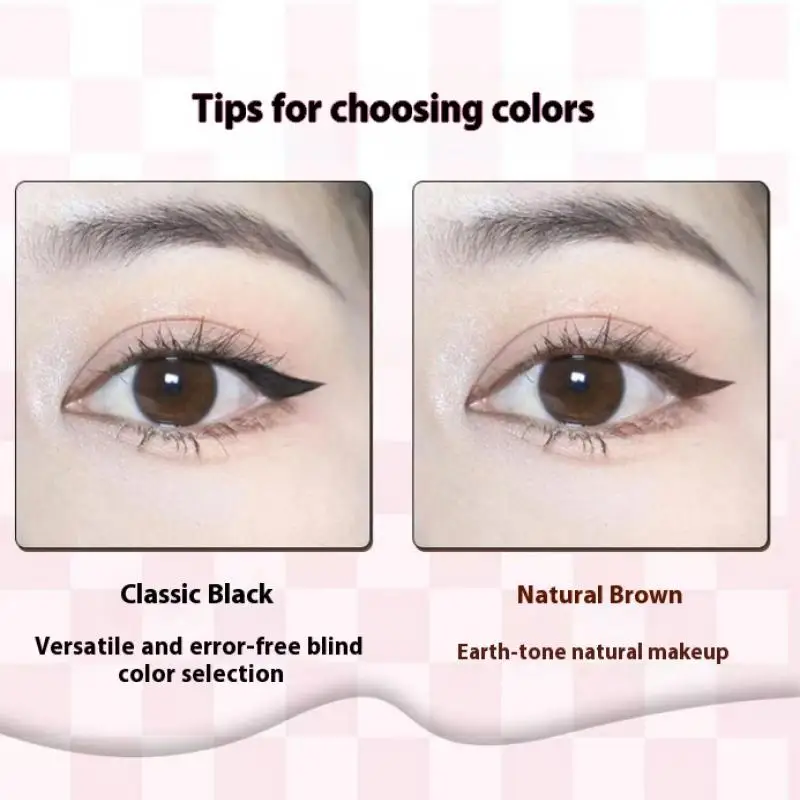 300 pçs/caixa resistente à água delineador selo adesivos moldagem única fácil de usar resistente à água resistente ao suor resistente ao suor