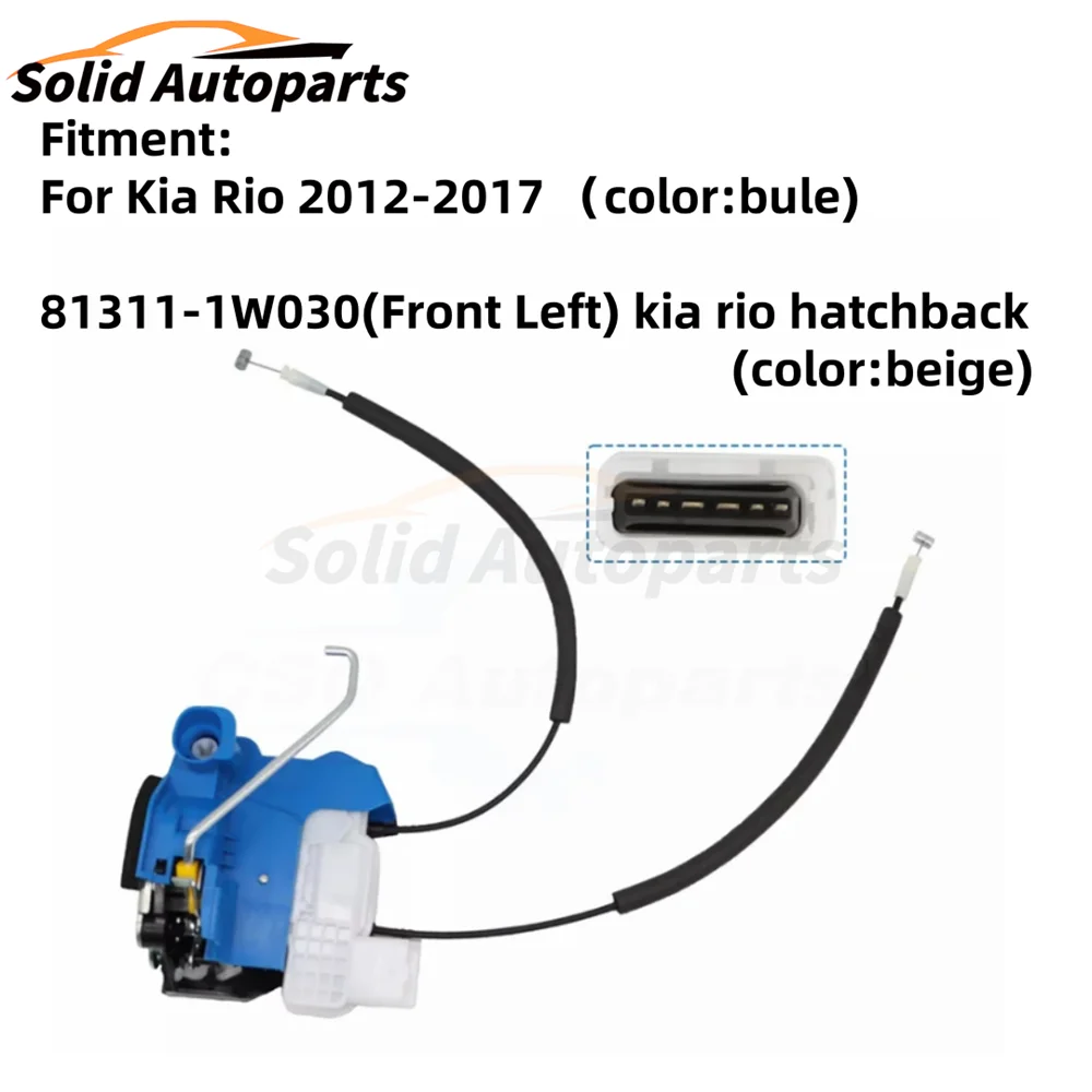 81411-1W020 81421-1W020 81311-1W020 81321-1W040 Front Rear Left Right Door Lock Actuator For Kia Rio 2012-2017 81311-1W030