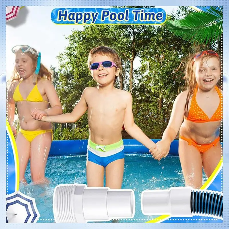

ABHQ-Universal 1.25/1.5Inch Combo Hose Adapter For Above Ground Pool Pump Filter Separator Durable Easy Install Easy To Use
